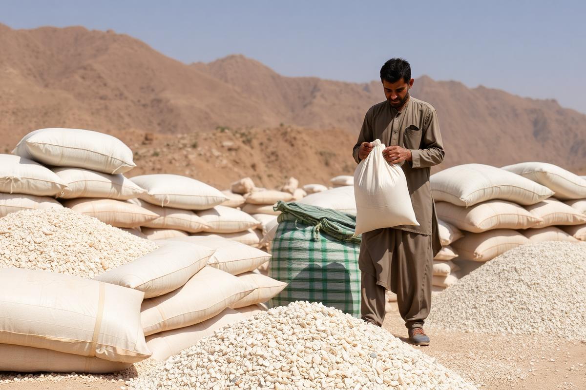 Minerals and Industrial Raw Materials supplied by Origami99 GSO to buyers in Islamabad and Rawalpindi, Pakistan